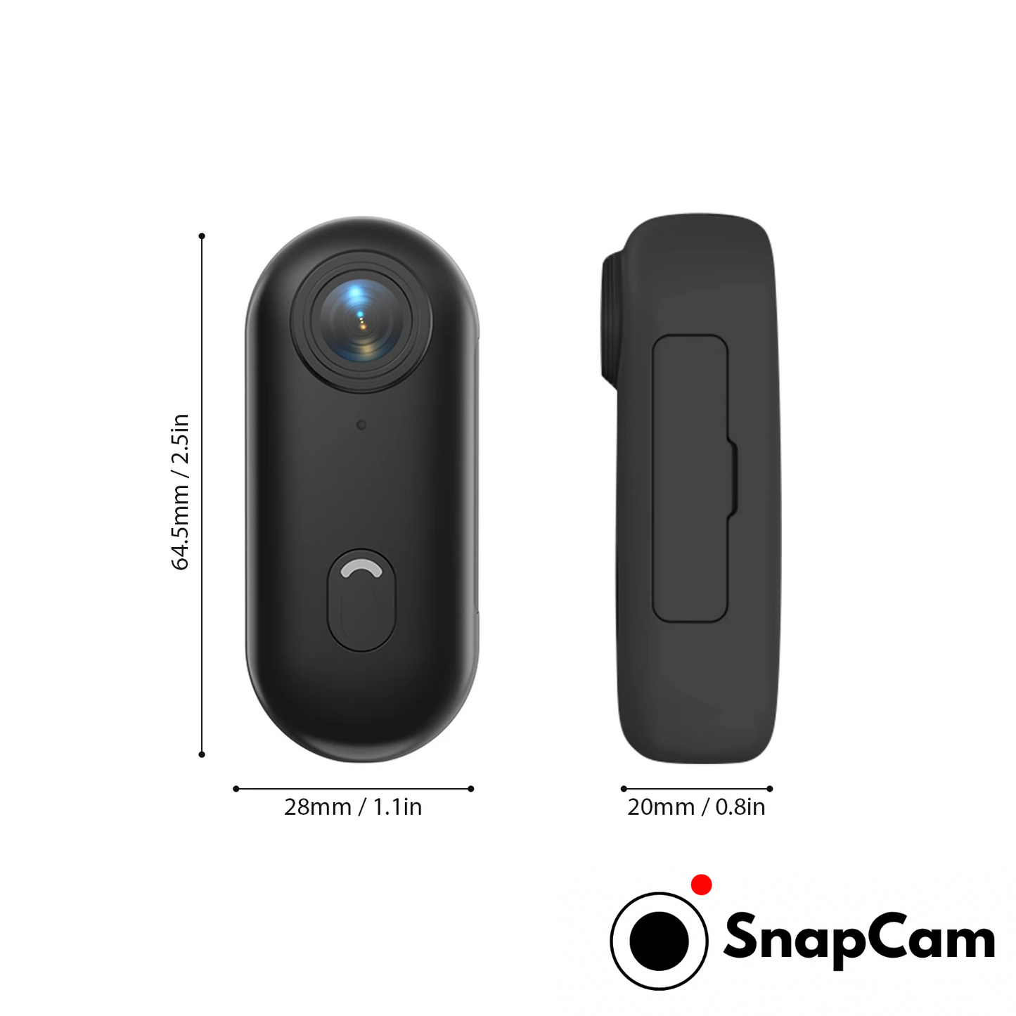 SnapCam Pro - Action Body Camera™