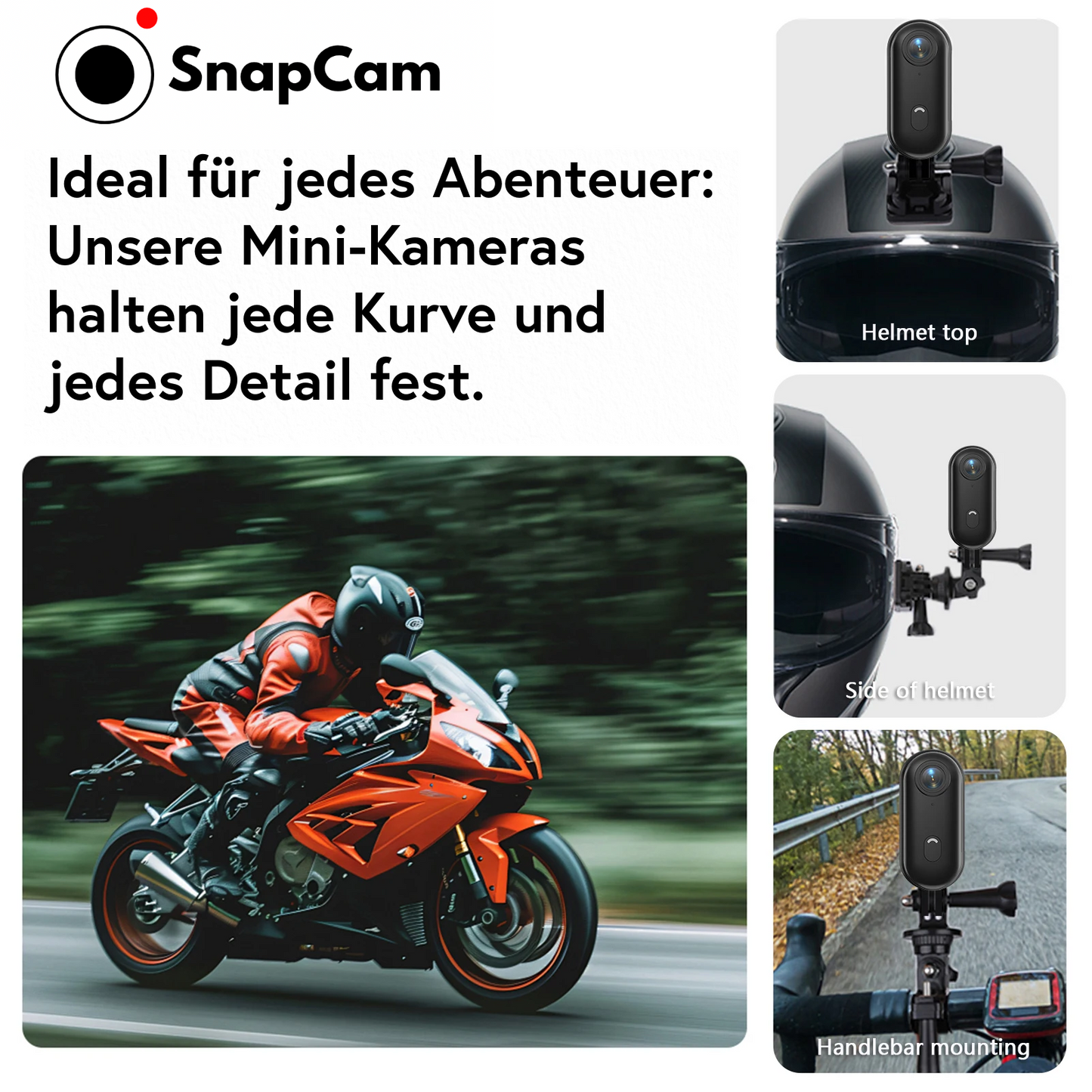 SnapCam Pro - Action Body Camera™