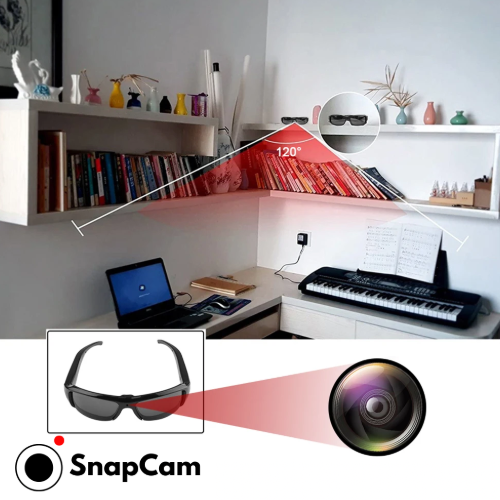 SnapCam Pro - Smartbrille mit Kamerafunktion™